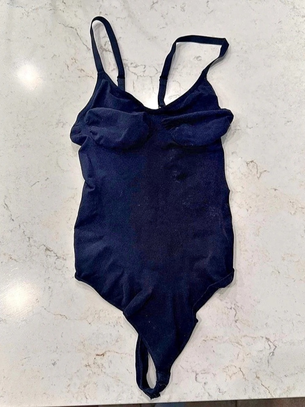 Black bodysuit one piece Size L/XL